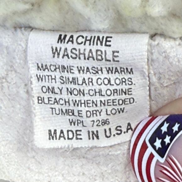 Vintage Denim Jean Jacket Weekends Sherpa Lined Made in USA M/L 80's Coat Retro - Picture 10 of 12